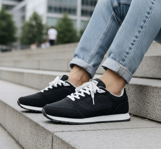Black Colour Esmara Original Export Sneaker like Pegasus (394)