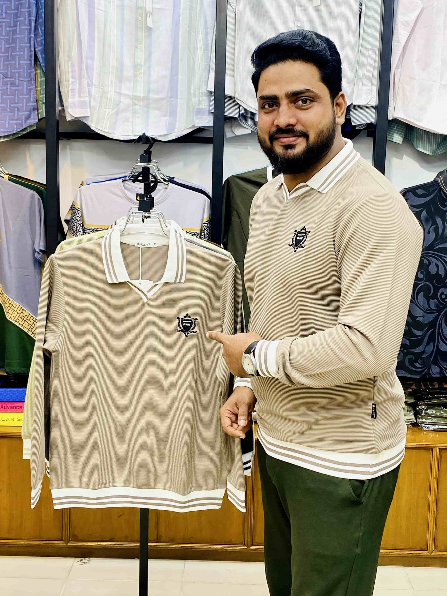 Micro Pique Knit – Old Money Classic Polo