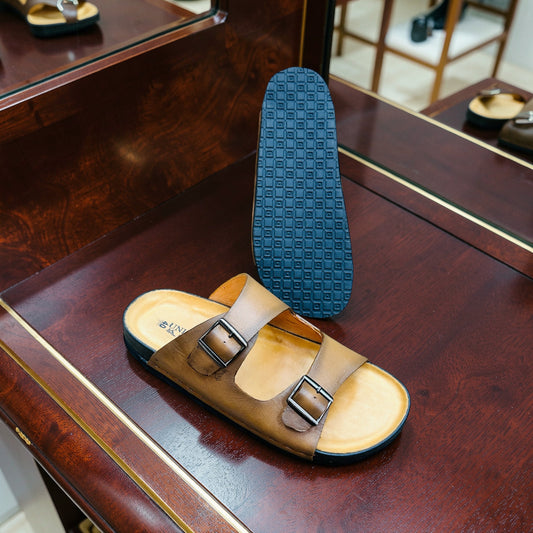 Exclusive Belt Leather Sandals(482)