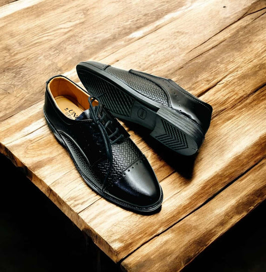 Premium Oxford Formal Shoes with Ribbon (F-96)