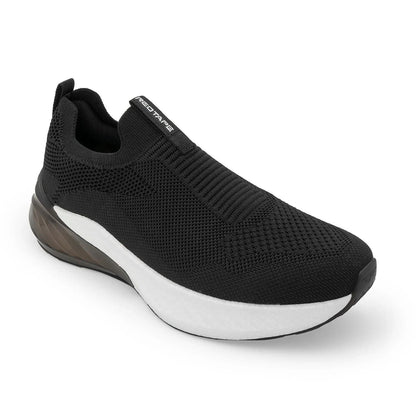 Easy Slip-On Ultra Soft Comfortable Redtape Shoes Full Black Color (528)