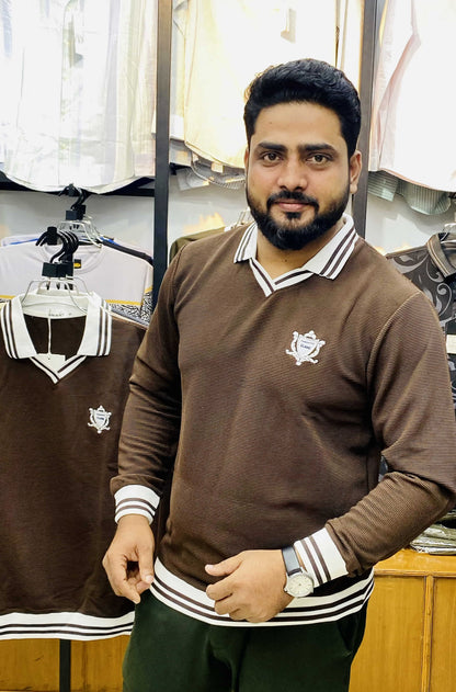 Micro Pique Knit – Old Money Classic Polo