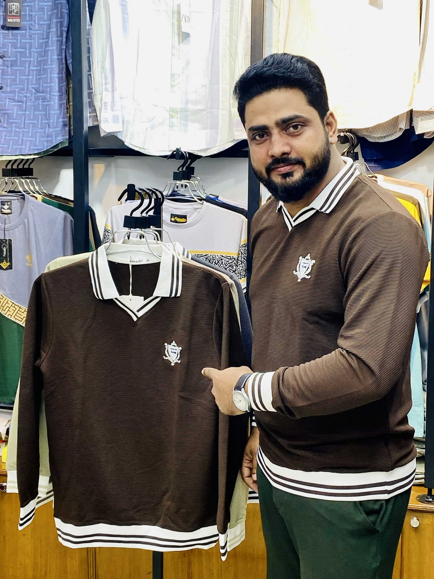 Micro Pique Knit – Old Money Classic Polo