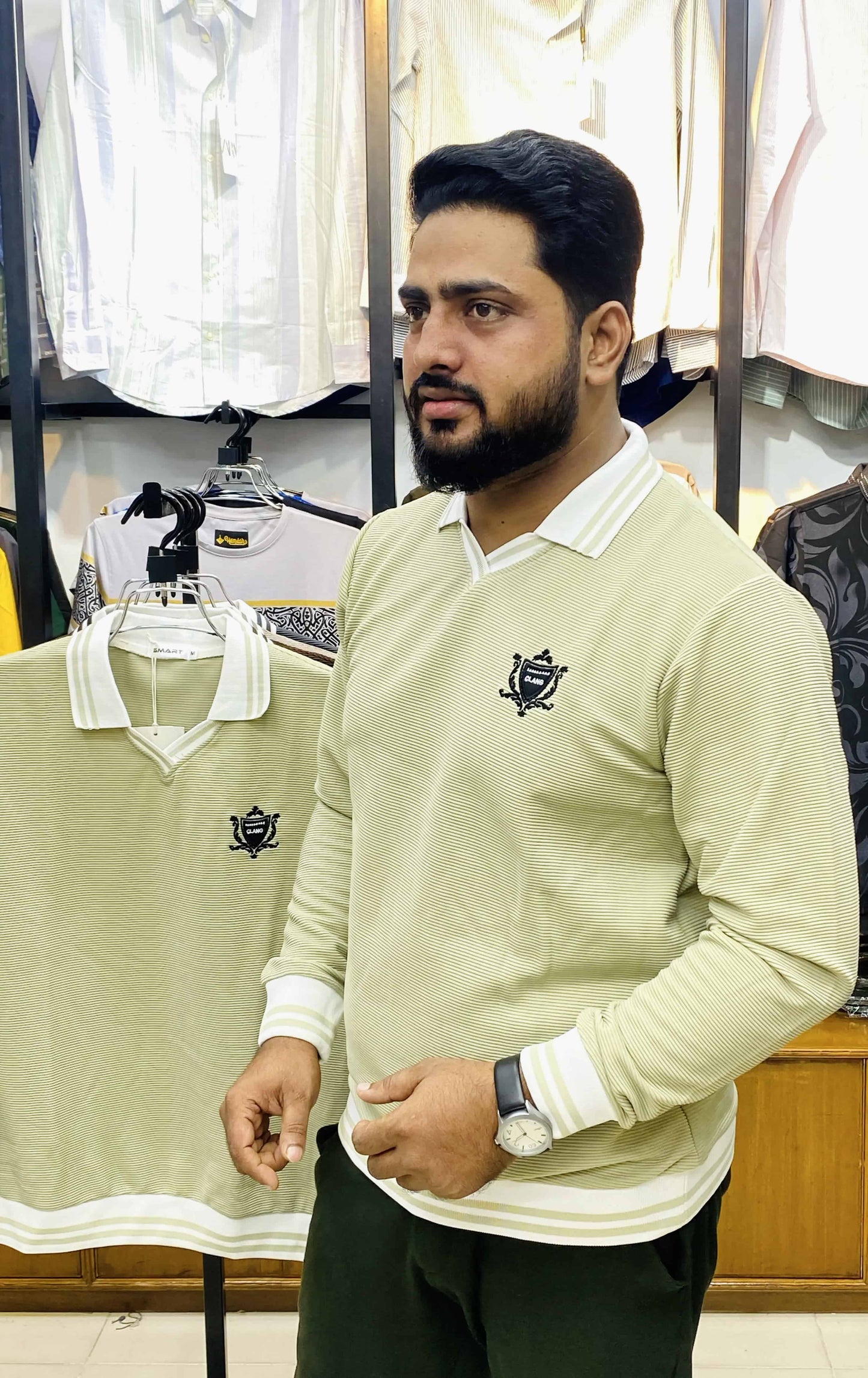 Micro Pique Knit – Old Money Classic Polo