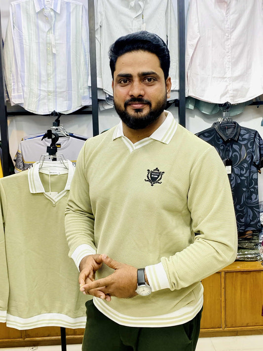 Micro Pique Knit – Old Money Classic Polo