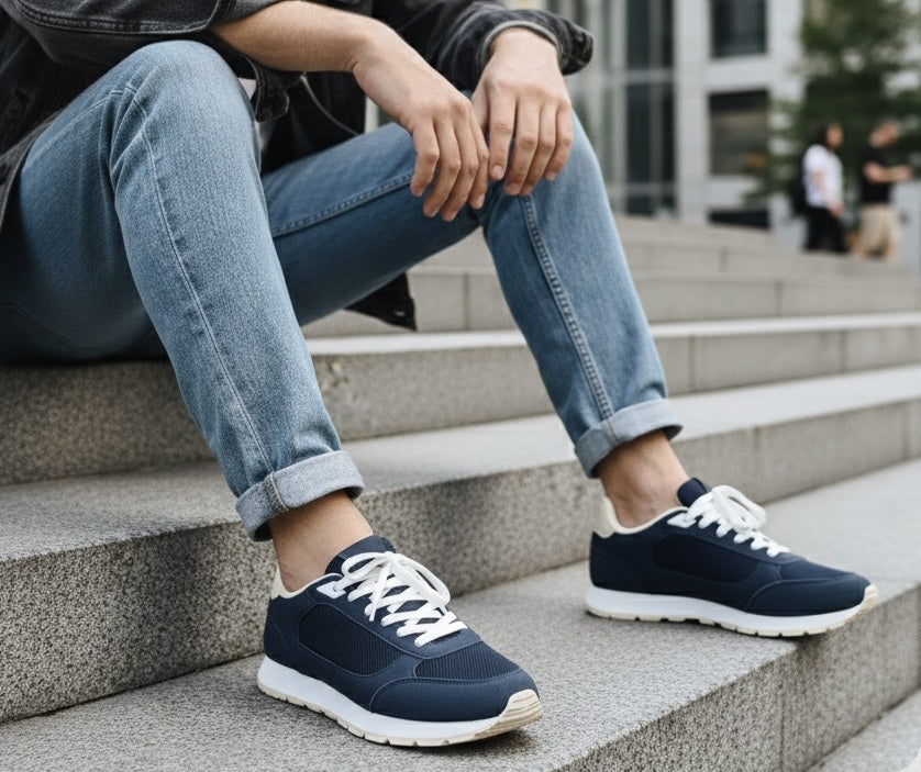 Navy Blue Colour Esmara Original Export Sneaker like Pegasus (393)