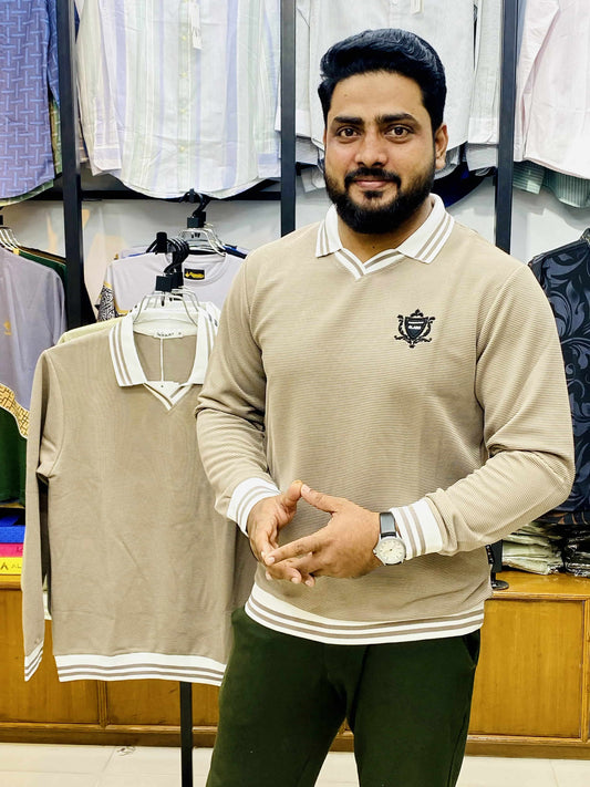 Micro Pique Knit – Old Money Classic Polo