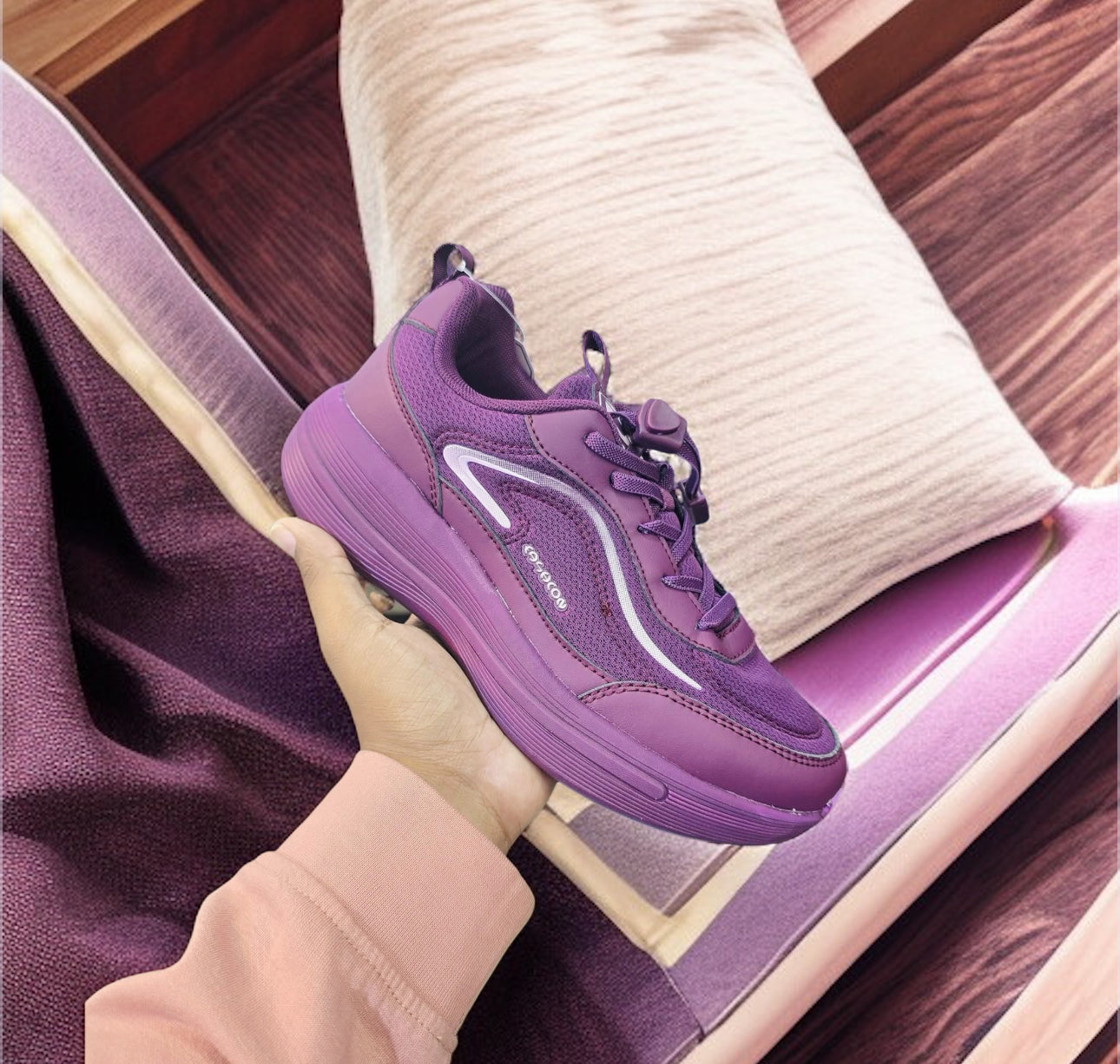 Luxury Feel Premium Ladies Sneakers (104)