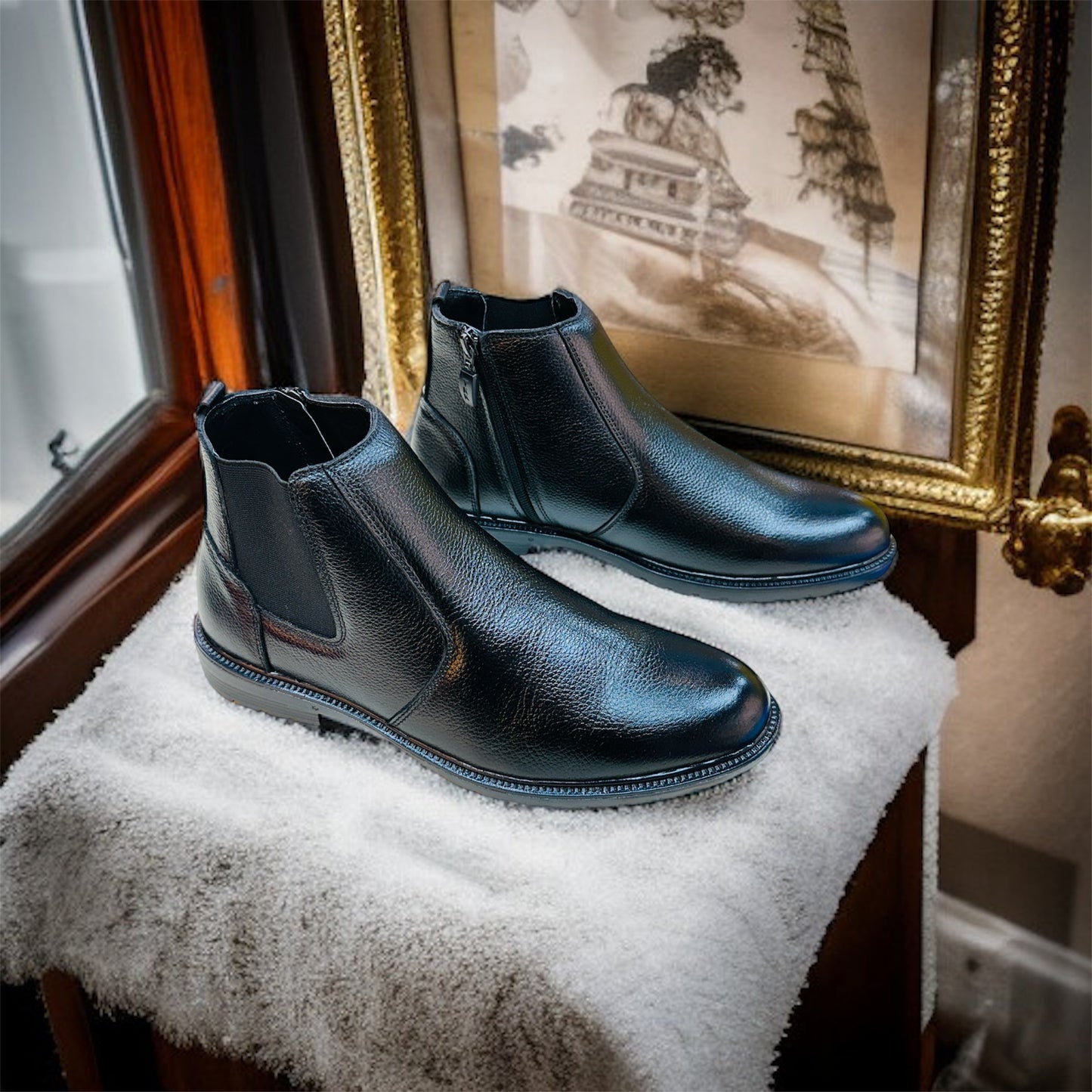 Original Cow Leather Chelsea Boot – Soft, Comfort, Gorgeous looks (422)