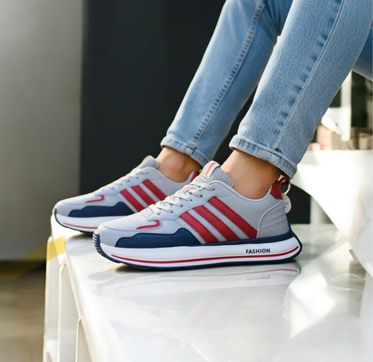 Super Premium Quality Branded Sneaker (S-35)