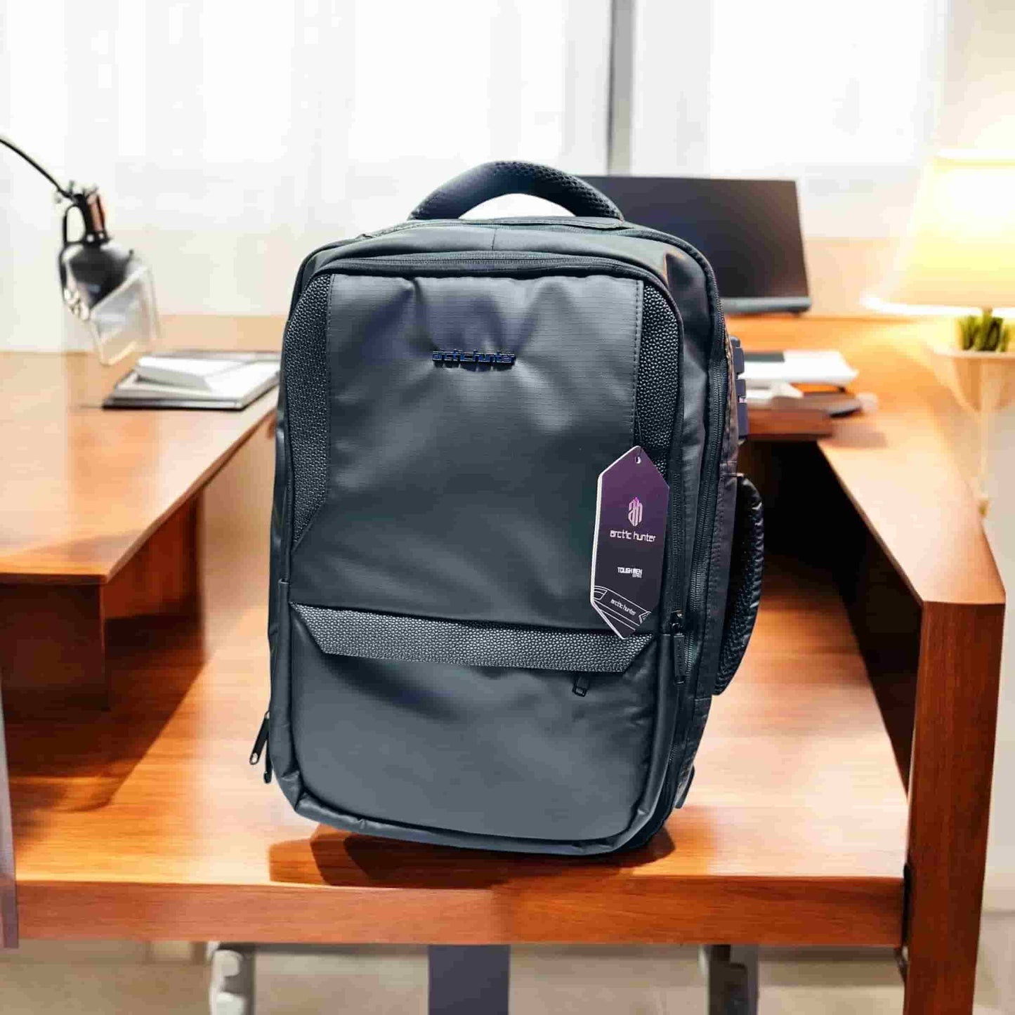 Arctic Hunter Model 64 With Two Luggage Part Full Folding and Look System Backpack / Laptop / Office / Travel / School Bag (B-01)