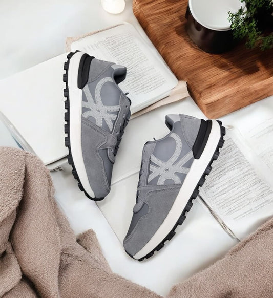 United Colours Of Benetton Suede Sneakers