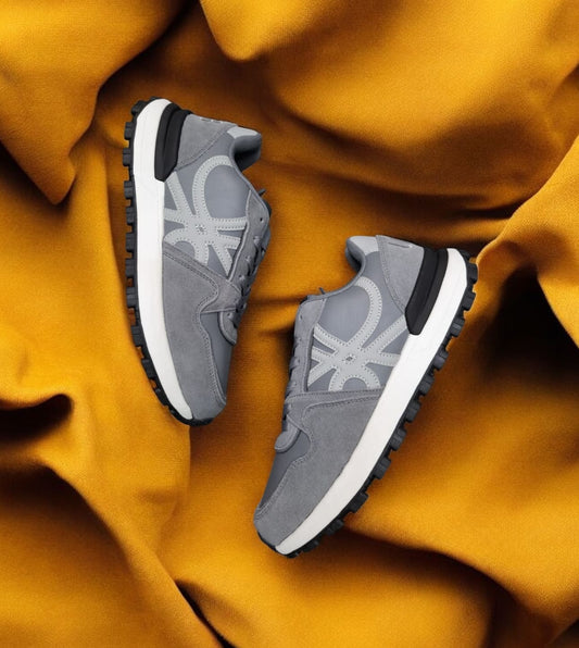 United Colours Of Benetton Suede Sneakers