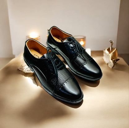 Premium Oxford Formal Shoes with Ribbon (F-96)