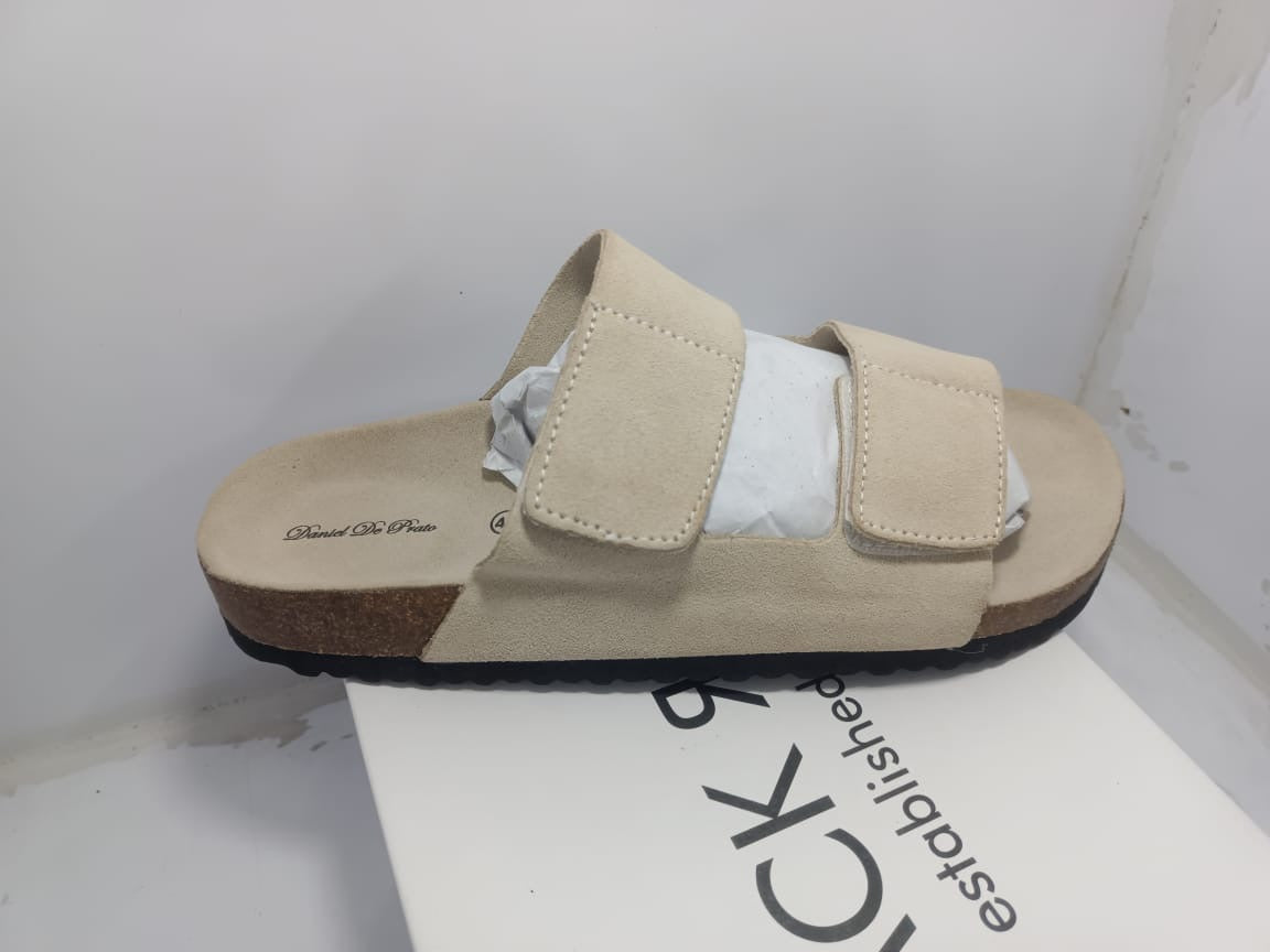 Old Money Aesthetic Design Double-Strap Sandals (S-04)