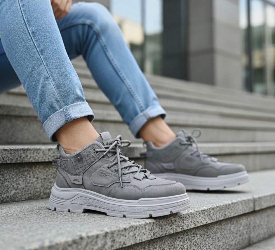 Super Premium Imported Men’s High Neck Shoes (425)